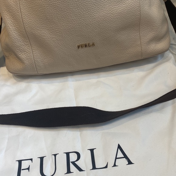 Furla Beige Hobo Bag - Picture 4 of 7